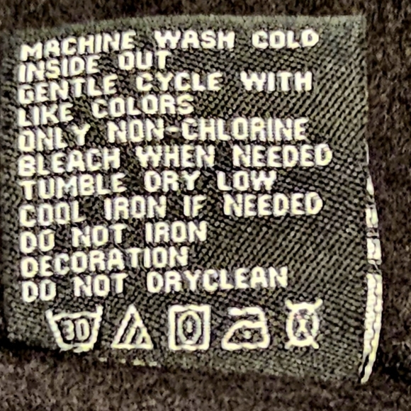 BNCI Black Cowl Snap Sweater Jacket Light Jersey Fleece Size Small - Picture 12 of 12